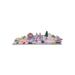 Floss & Rock Vloerpuzzel, Sprookjes - 60 stuks - 132 x 32 cm - met pop-out figuurtjes