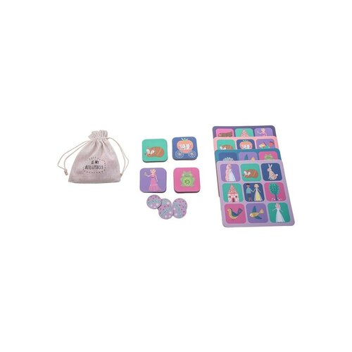 Floss & Rock Lotto / Bingo spel, Sprookje - 17 x 17 x 4 cm - Multi