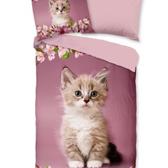 Good morning Dekbedovertrek Looks - kids nr.31005 pink