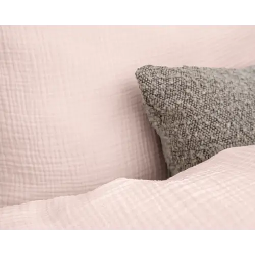 Dreamhouse Dekbedovertrek Mousseline Roze - Katoen