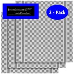 De Witte Lietaer 2 Pack Theedoek Groom-A 2x3 stuks 65 x 70 cm Katoen Zwart