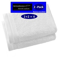 De Witte Lietaer 2 Pack Keukenhanddoeken Excellence 2x2 stuks - 40 x 60 cm - Katoen