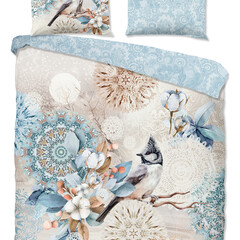 HIP Dekbedovertrek Frior - flanel HIP nr.30947 multi