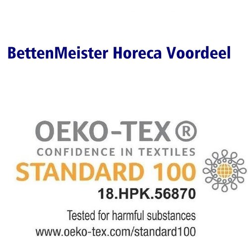 hotelgroothandel.nl 2-Pack - Hoeslaken - blauw Jersey Stretch 100% Katoen