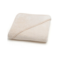 Torres Novas 1845 Poncho / Badcape Mira, Naturel - 90 x 90 cm - Katoen