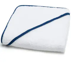 Torres Novas 1845 Poncho / Badcape Mira, Marineblauw - 90 x 90 cm - Katoen