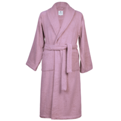 Torres Novas 1845 Badjas Oud Roze - Unisex - 100% Katoen