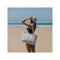 Torres Novas 1845 Strandtas Santa Maria, Grijs - 41 x 29 x 14 cm - Katoen