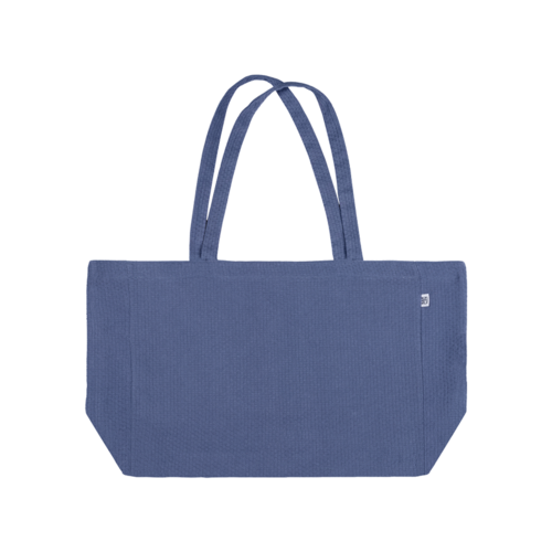 Torres Novas 1845 Strandtas Santa Maria, Blauw - 41 x 29 x 14 cm - Katoen