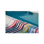 Torres Novas 1845 Strandlaken Gibalta, Rood - 100 x 180 cm - 100% katoen