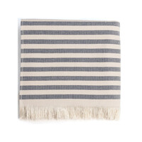 Torres Novas 1845 Strandlaken Barra, Blauw - 100 x 180 cm - 100% Katoen