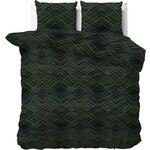 Sleeptime Dekbedovertrek ST ELG Authentic Triangle Green