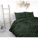Sleeptime Dekbedovertrek ST ELG Authentic Triangle Green