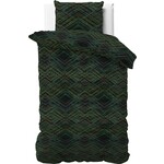 Sleeptime Dekbedovertrek ST ELG Authentic Triangle Green