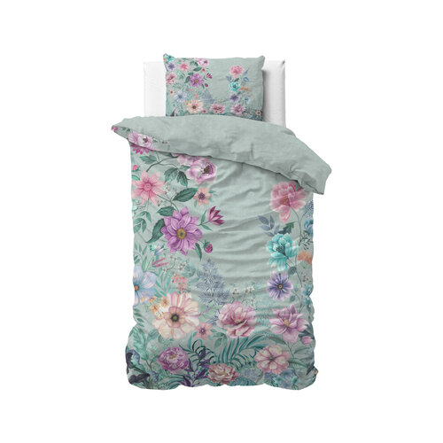 Dreamhouse Dekbedovertrek Flore Blauw