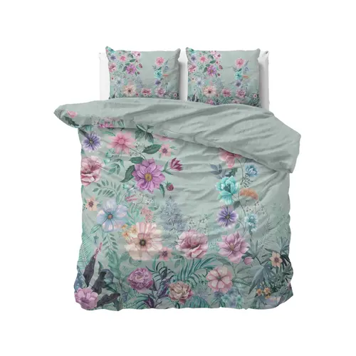 Dreamhouse Dekbedovertrek Flore Blauw