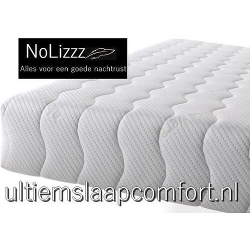NoLizzz® 2-Persoons Bamboo matras - MICROPOCKET Polyether SG30 7 ZONE  7 ZONE 23 CM - Alleen showroom verkoop