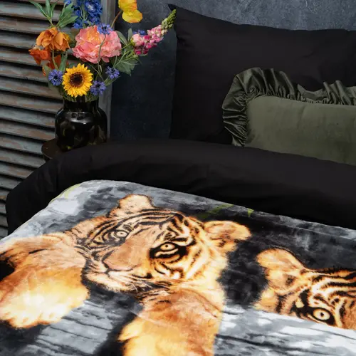 Sleeptime Woon-slaapdeken Tiger king Multi 200 x 240