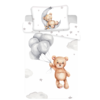 Teddy Beer Baby BABY Dekbedovertrek Balloons - 100 x 135 cm - Katoen