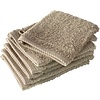 De Witte Lietaer Washandjes Helene Humus 15 x 21 cm - 6 stuks - Katoen