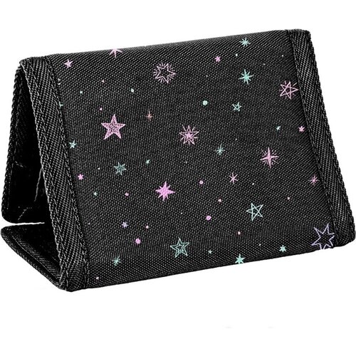 BeUniq Portemonnee, Stars - 12 x 8,5 cm - Polyester