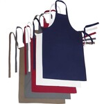 hotelgroothandel.nl 3 Pack Keukenschorten BBQ BIB Apron - Wit - 70x100cm