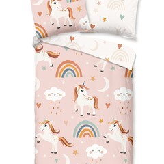 Pure Dekbedovertrek Aina - 140x220 microfiber kids nr.31100 multi