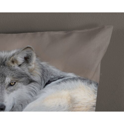 Pure Dekbedovertrek Wolf - microfiber nr.30972 taupe