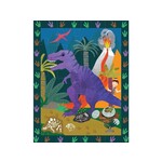 Floss & Rock Magnetische Speeldoos, Dino - 4 in 1 - 23,5 x 22,5 x 2cm