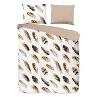 Good morning Dekbedovertrek Fedra nr.31175 zand