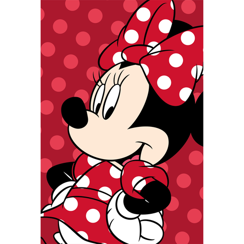 Disney Minnie Mouse Fleeceplaid - 100 x 150 cm - Polyester