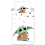 Star Wars Star Wars Dekbedovertrek Baby Yoda - 140 x 200 cm / 70 x 90 cm - Katoen