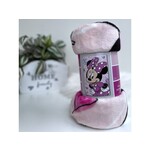 Disney Minnie Mouse Fleeceplaid Bloemen - 100 x 150 cm - Polyester