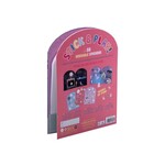 Floss & Rock Stickerboek met herbruikbare stickers, Zwanenmeer - 27,5 x 21,5 x 1 cm - Multi