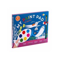 Floss & Rock Schilders blok, Oceaan - 27 x 20 x 1 cm - Multi