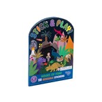 Floss & Rock Stickerboek met herbruikbare stickers, Dino - 27,5 x 21,5 x 1 cm - Multi