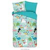 Good morning Dekbedovertrek Ocean kids nr.32016 aqua 100% katoen