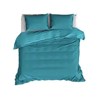 De Witte Lietaer Dekbedovertrek Katoen Satijn Olivia -  Smaragd Groen