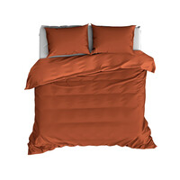De Witte Lietaer Dekbedovertrek Katoen Satijn Olivia - Bruin