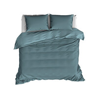 De Witte Lietaer Dekbedovertrek Katoen Satijn Olivia -  Frosted Groen