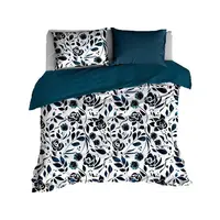 De Witte Lietaer Dekbedovertrek Meadow 100% katoen satijn Mood indigo