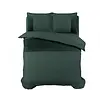 Sleeptime Dekbedovertrek Velvet Band Groen 200 x 220