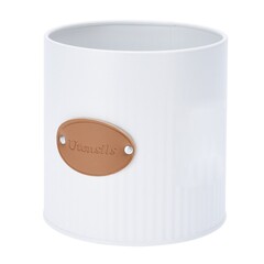 Koopman BESTEKHOUDER METAAL DIA 12x14cm WIT