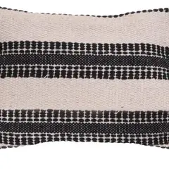 Koopman SIERKUSSEN 30X50CM ZWARTE STREEP