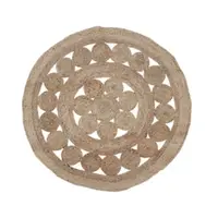 Koopman KLEED ROND 90CM GEVLOCHTEN