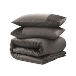 Sleeptime Dekbedovertrek Velvet Band Taupe