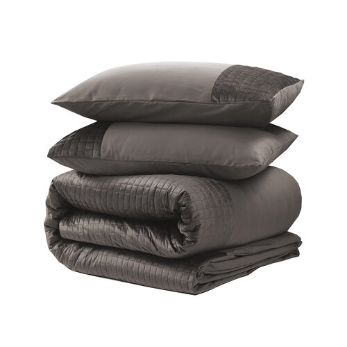 Sleeptime Dekbedovertrek Velvet Band Taupe