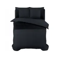 Sleeptime Dekbedovertrek Velvet Band Zwart