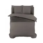 Sleeptime Dekbedovertrek Velvet Band Taupe