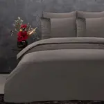 Sleeptime Dekbedovertrek Velvet Band Taupe